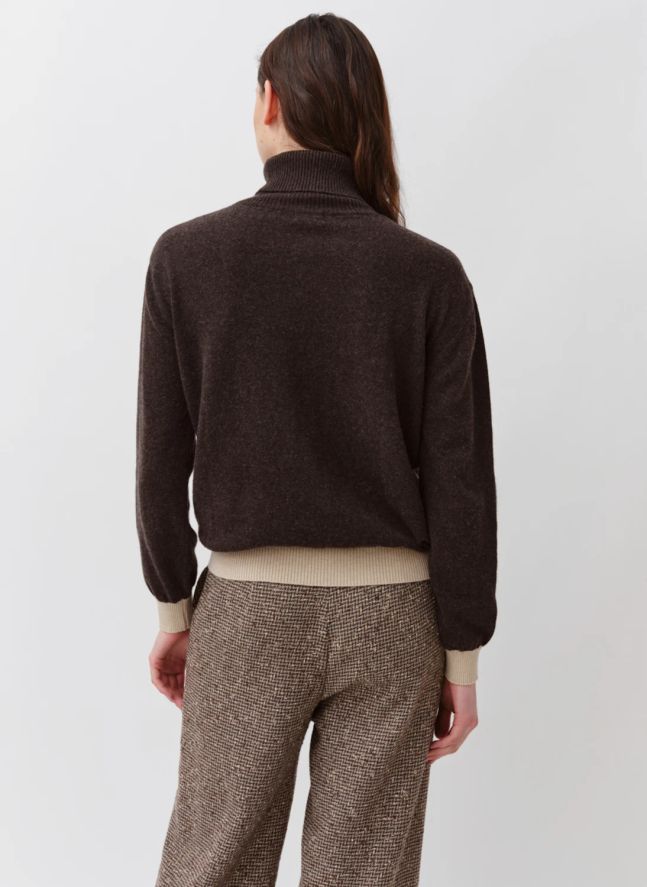 Pull Pasmeo Laine | Chocolat
