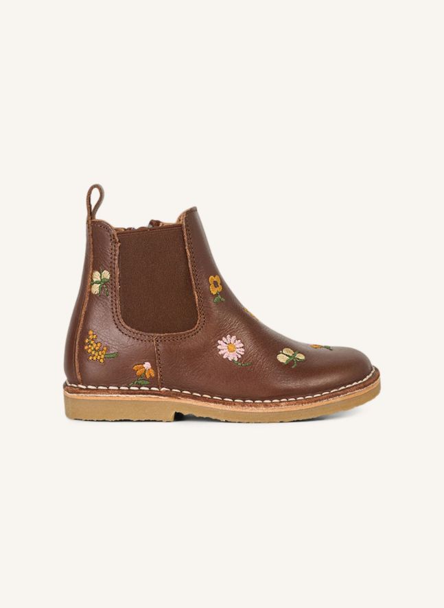 Embroidered Ankle Boots - Uniqua Collection | Hazel