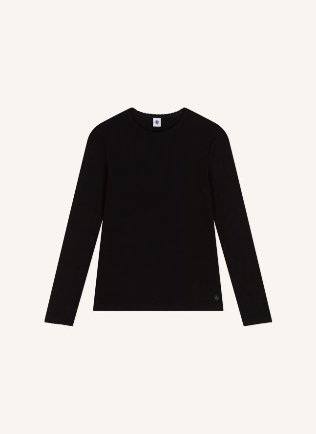 T-shirt L'Iconique Coton Bio | Noir