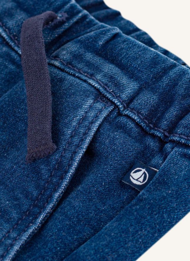 Jean Droit Cordon Coton Bio | Bleu