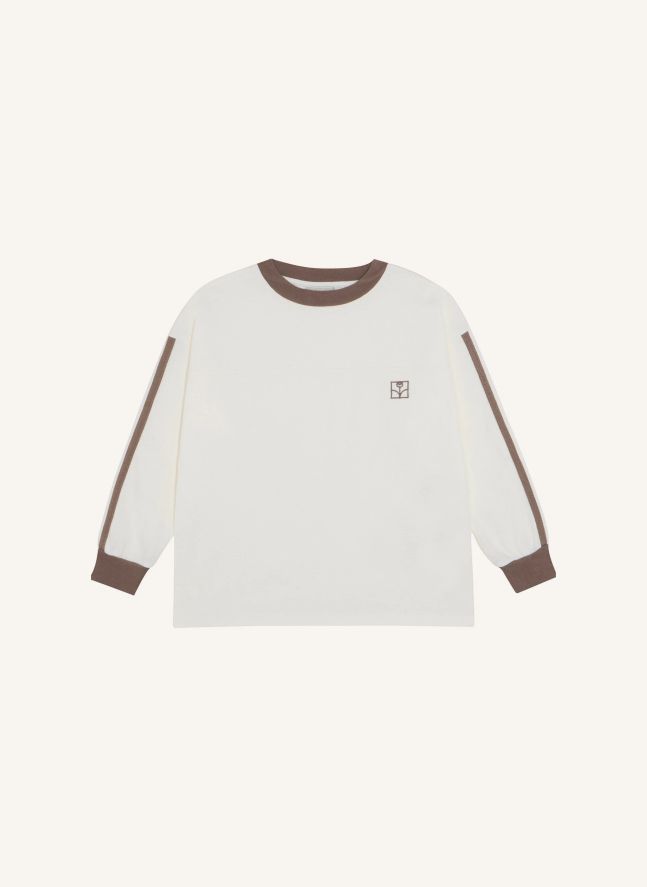 T-shirt Bandes | Ecru