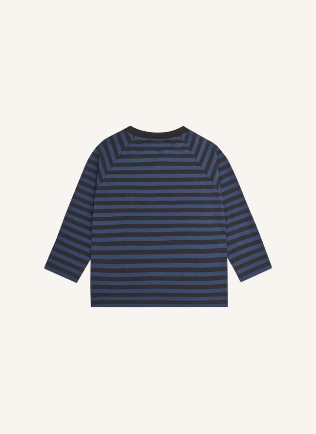 T-shirt Rayé | Bleu