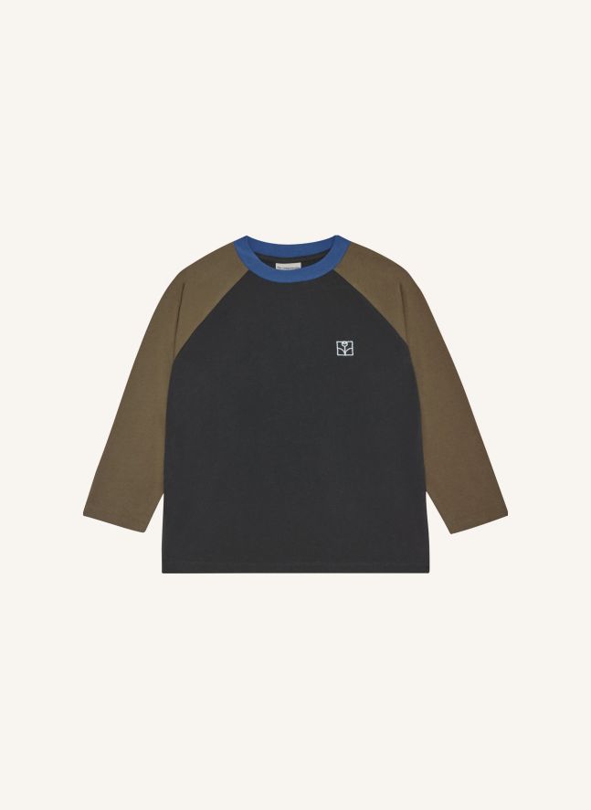 T-shirt Colorblock | Kaki