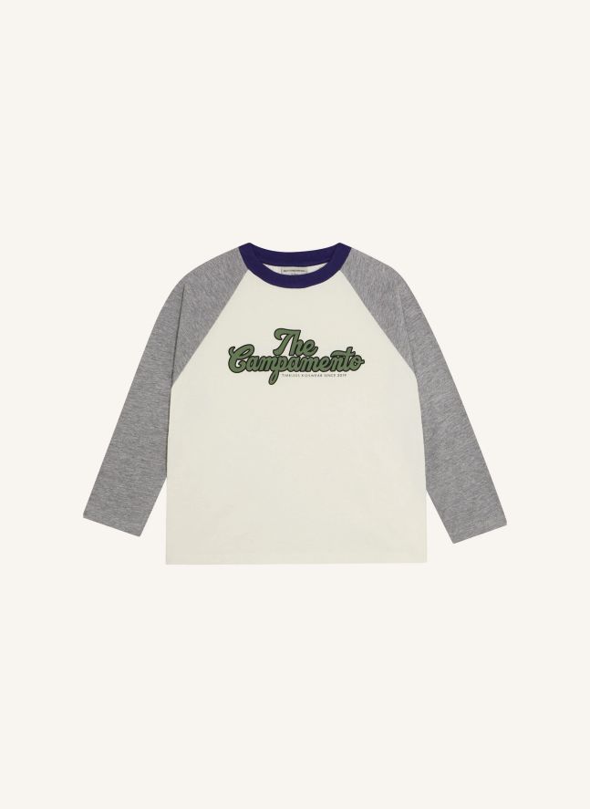 T-shirt Colorblock The Campamento | Ecru