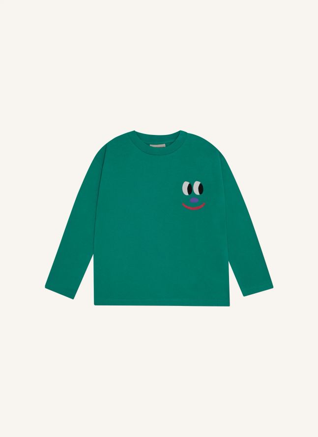 T-shirt Smiley | Vert