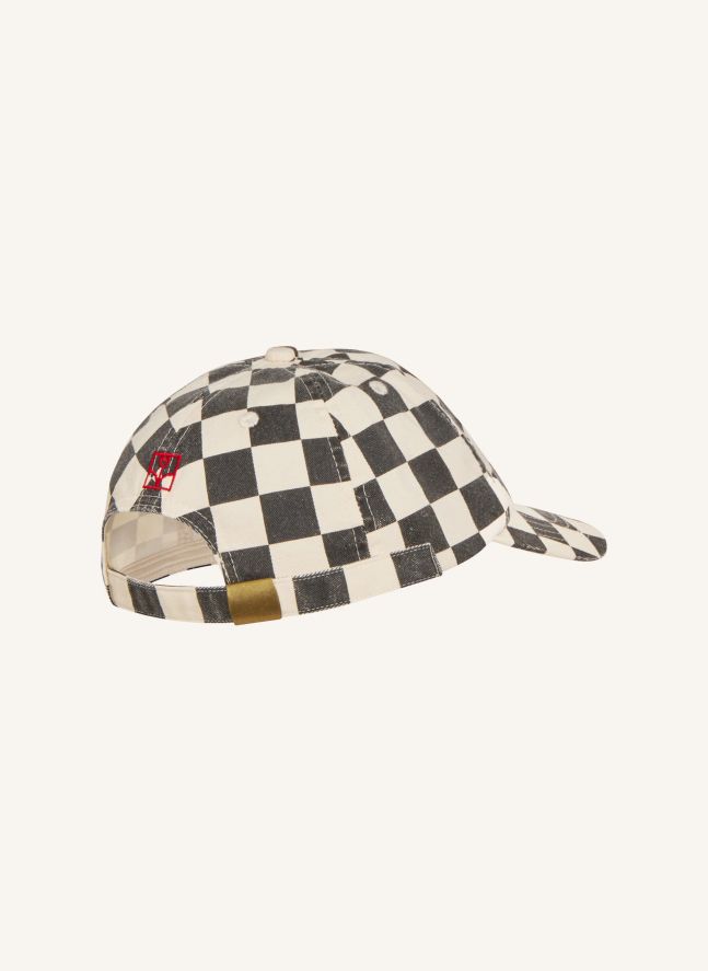 Casquette Damier | Ecru