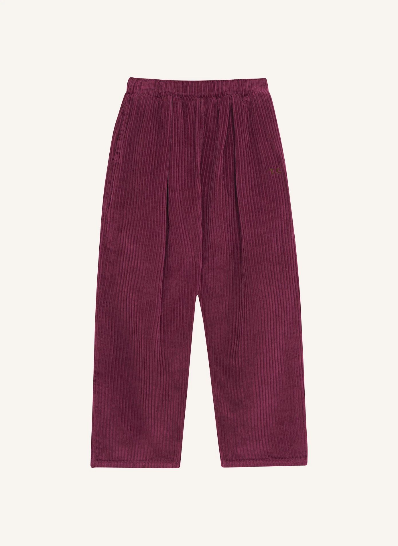 Pantalon Velours Côtelé | Bordeaux- Image produit n°0