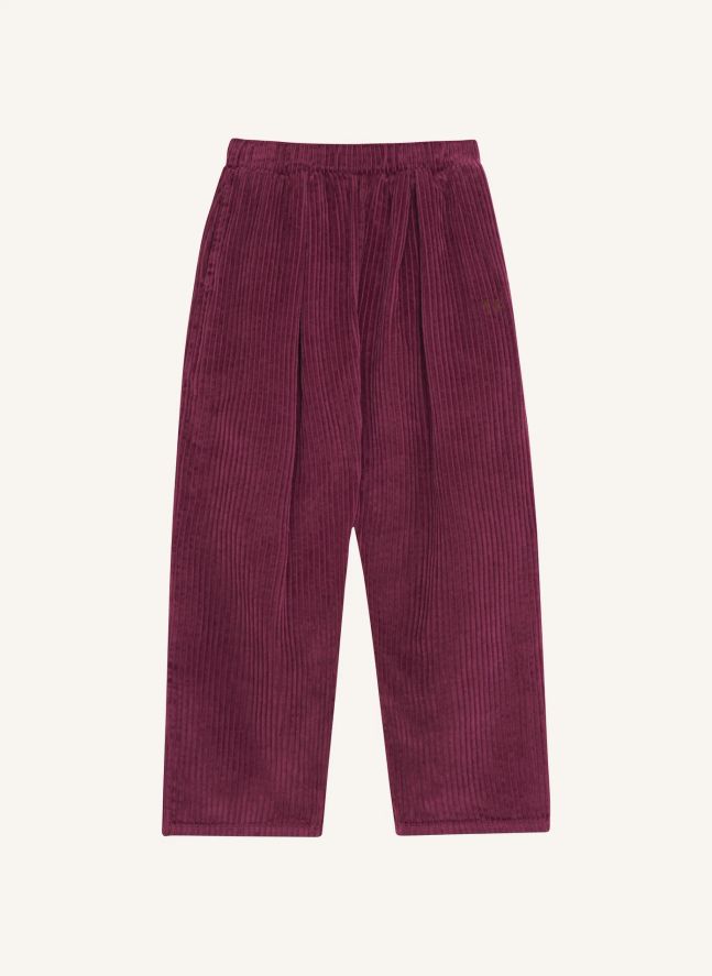 Pantalon Velours Côtelé | Bordeaux
