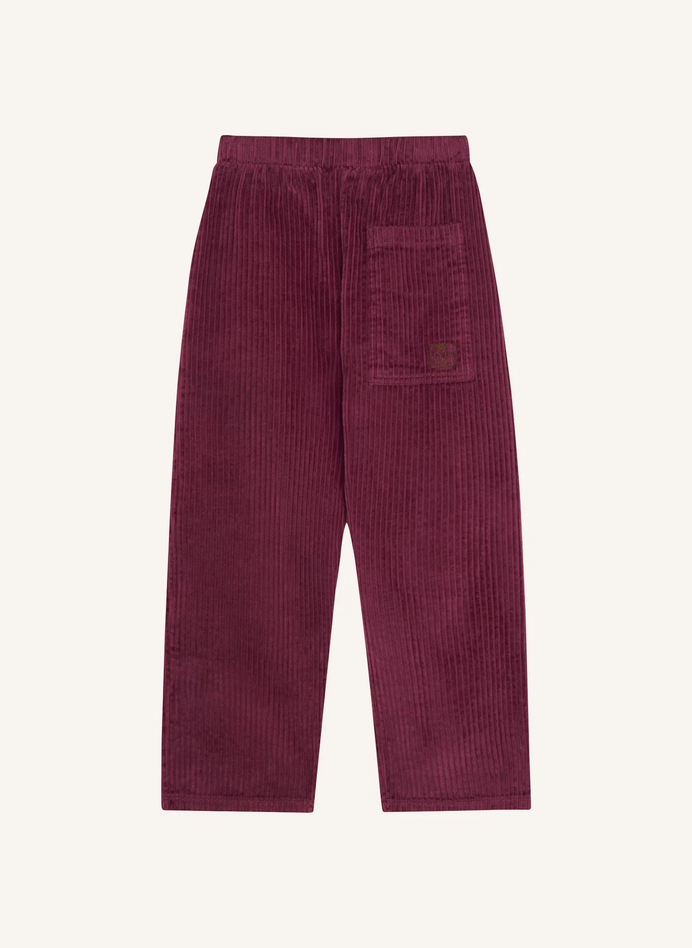 Pantalon Velours Côtelé | Bordeaux- Image produit n°3