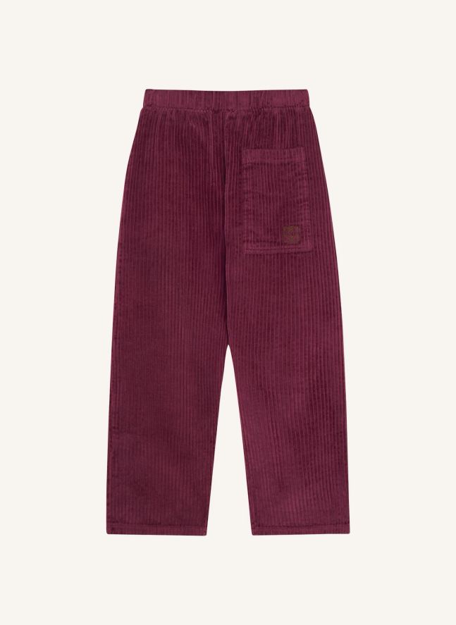 Pantalon Velours Côtelé | Bordeaux
