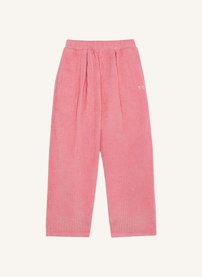 Pantalon Velours Côtelé | Rose
