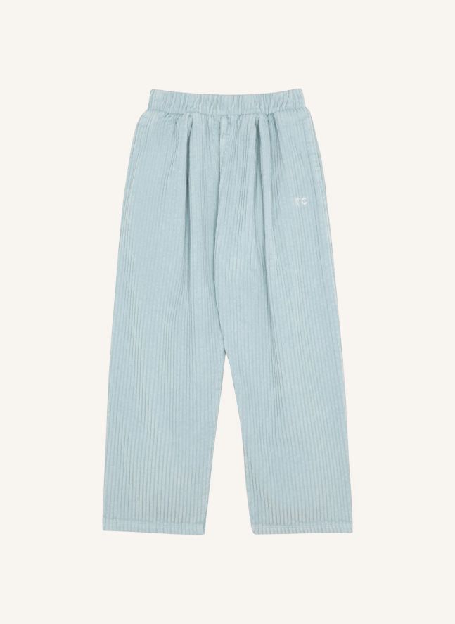 Pantalon Velours Côtelé | Bleu ciel