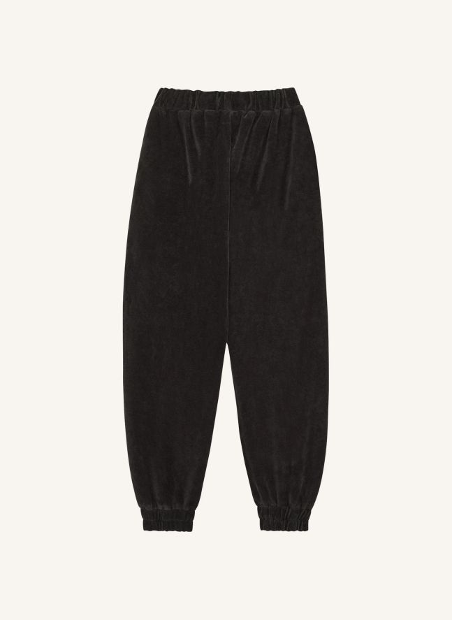 Jogger Velours | Gris anthracite