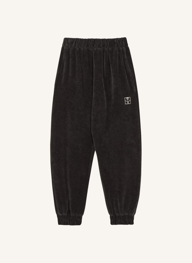 Jogger Velours | Gris anthracite
