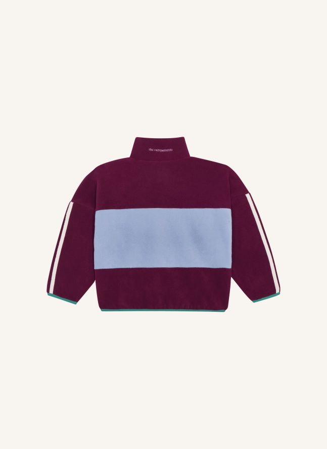 Sweat Colorblock | Bordeaux