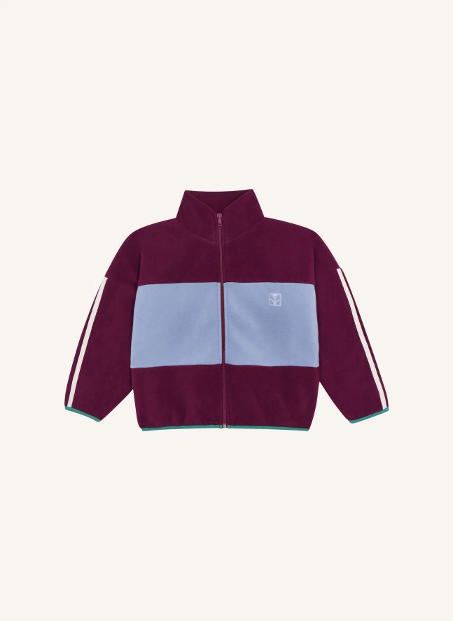 Sweat Colorblock | Bordeaux