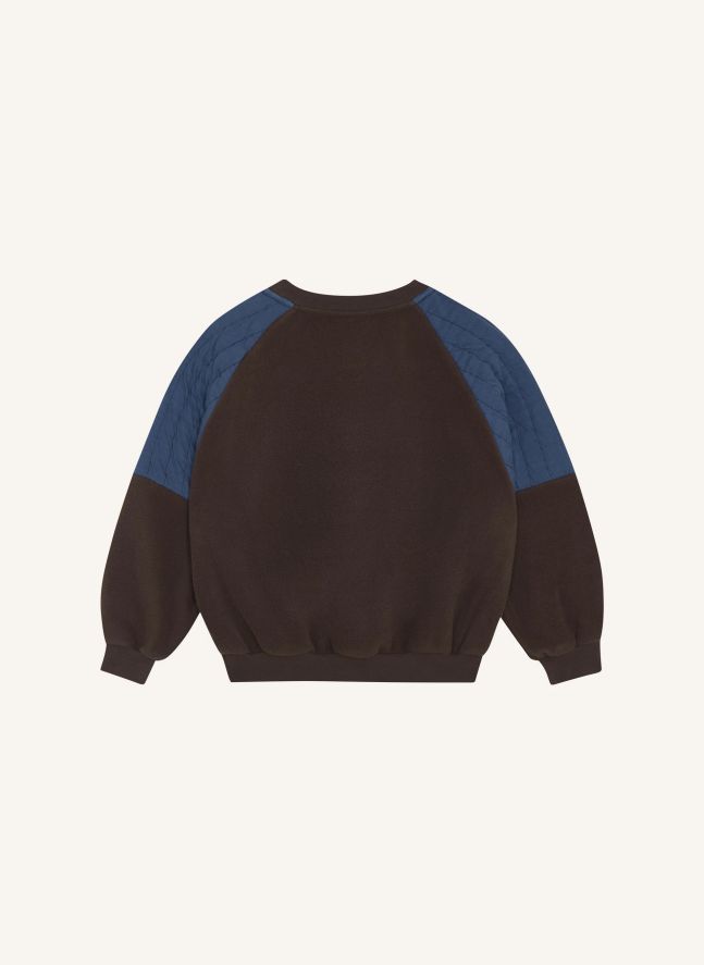 Sweat Matelassé | Marron