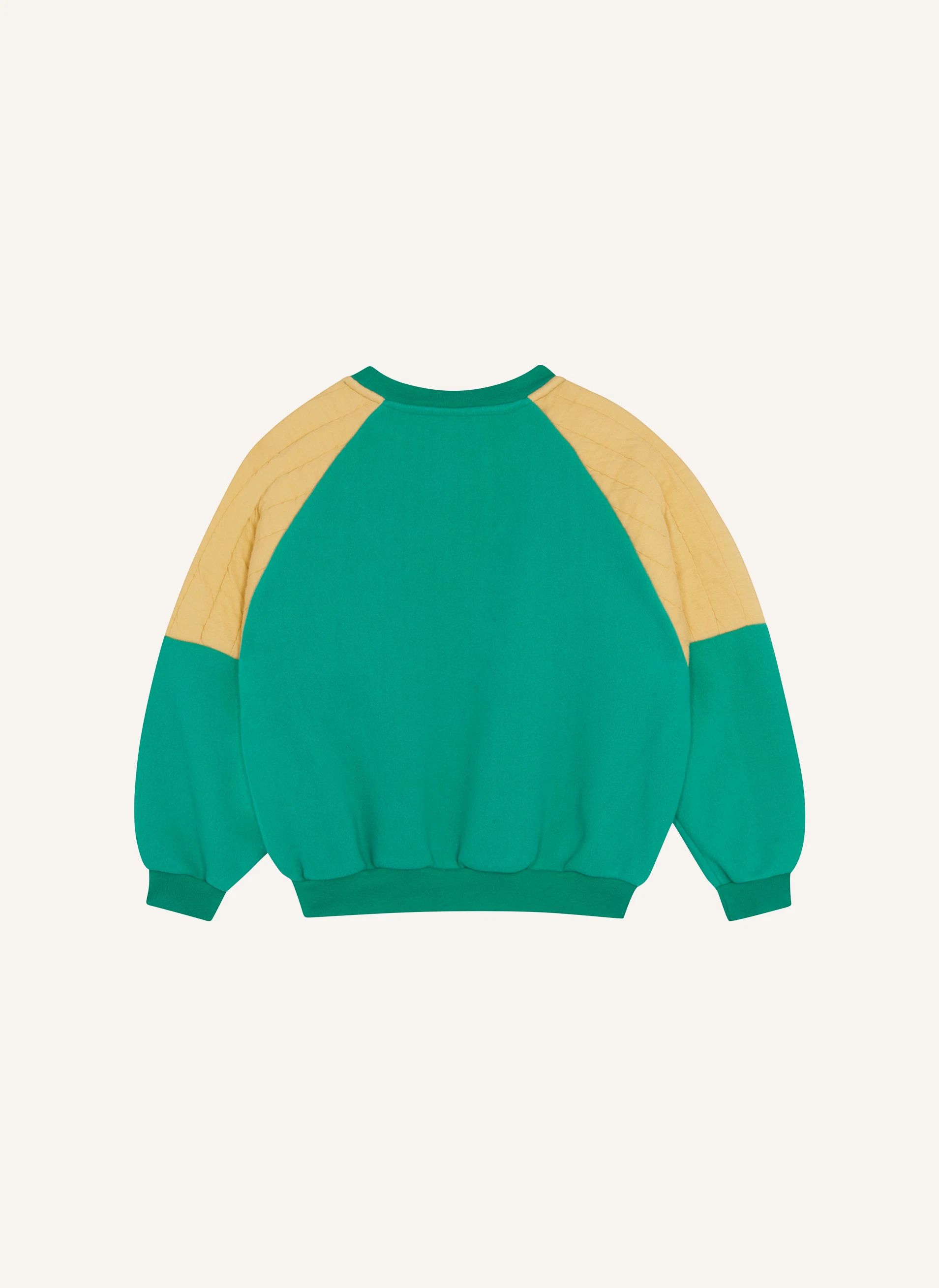 Sweat Matelassé | Turquoise- Image produit n°3