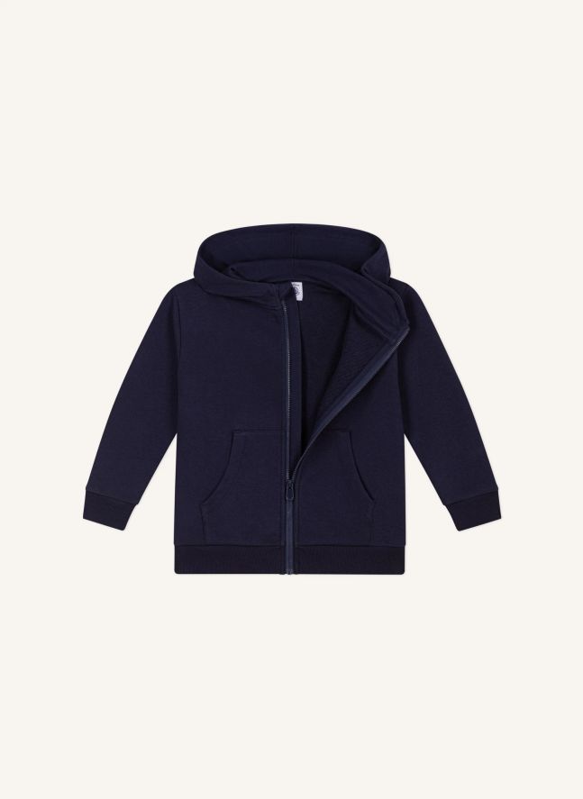 Sudadera con cremallera | Azul Marino