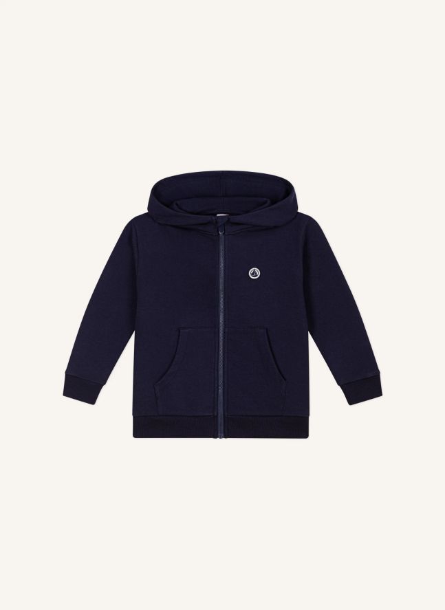 Sudadera con cremallera | Azul Marino