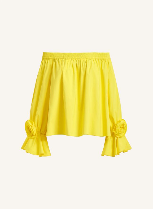 Top Jofie Coton | Jaune citron