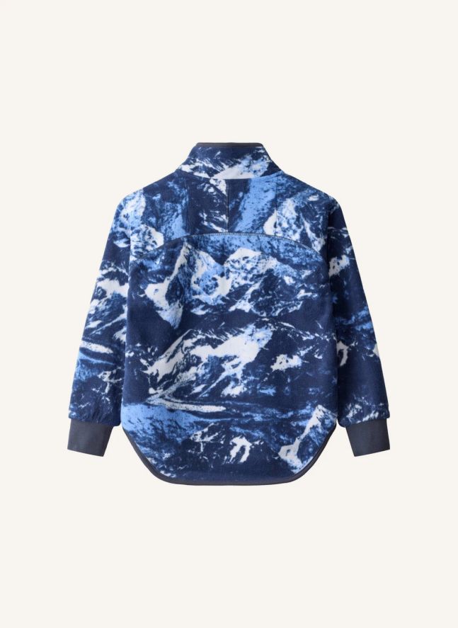 Sweat Zippé Ulani Montain Fibres Recyclées | Bleu