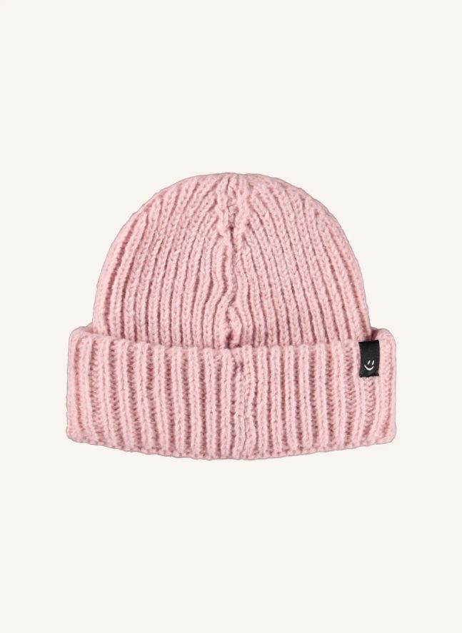 Bonnet Kim Smiley | Rose poudré
