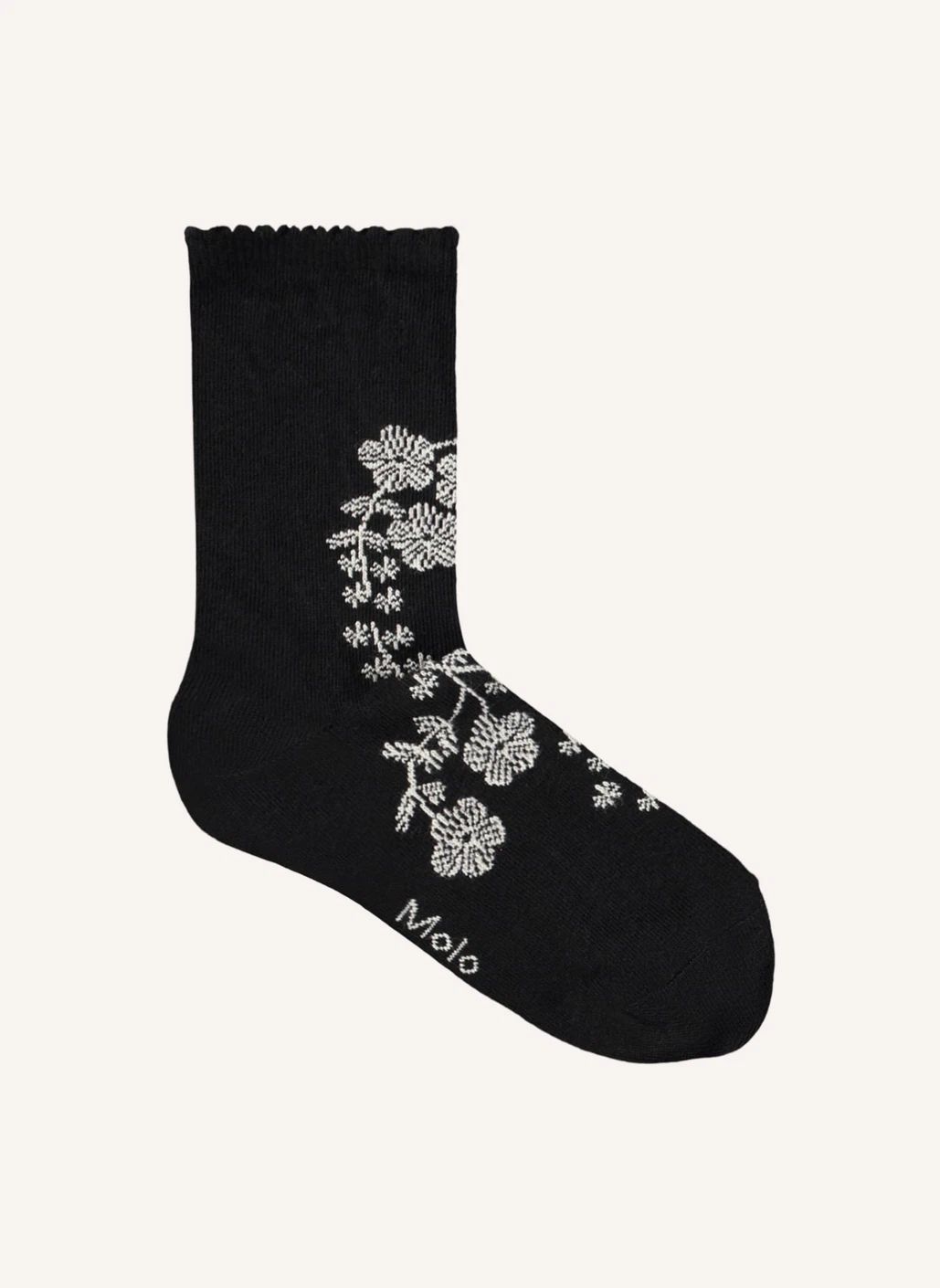 Lot de 2 Paires de Chaussettes Nomi Leopard | Noir- Image produit n°3