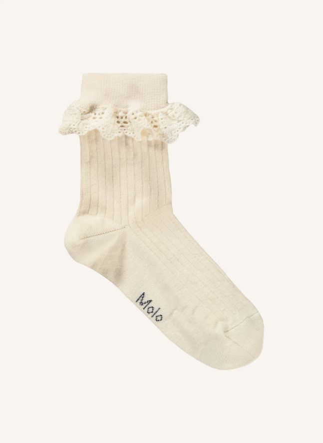 Lot de 2 Paires de Chaussettes Volants Nana | Ivoire