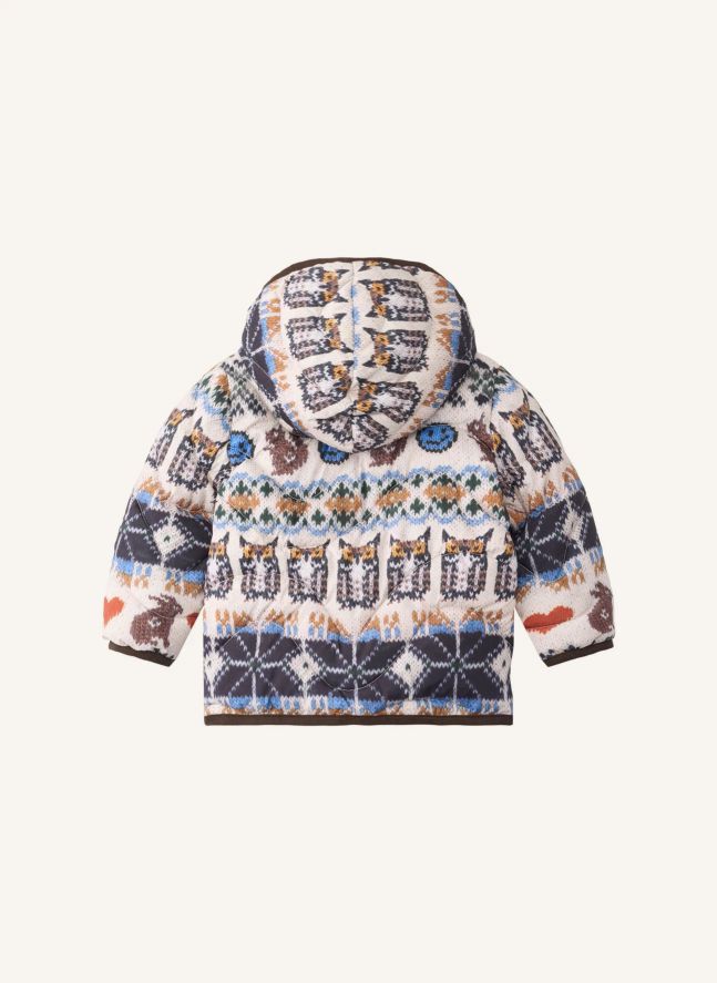 Doudoune Polaire Harmony Fibres Recyclées | Marron