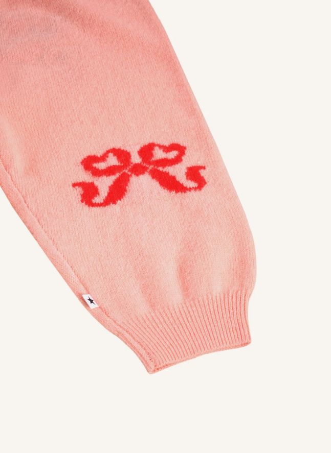 Jogger Solana Nœuds Laine | Rose