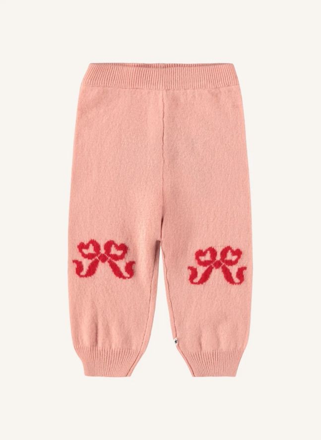 Jogger Solana Nœuds Laine | Rose