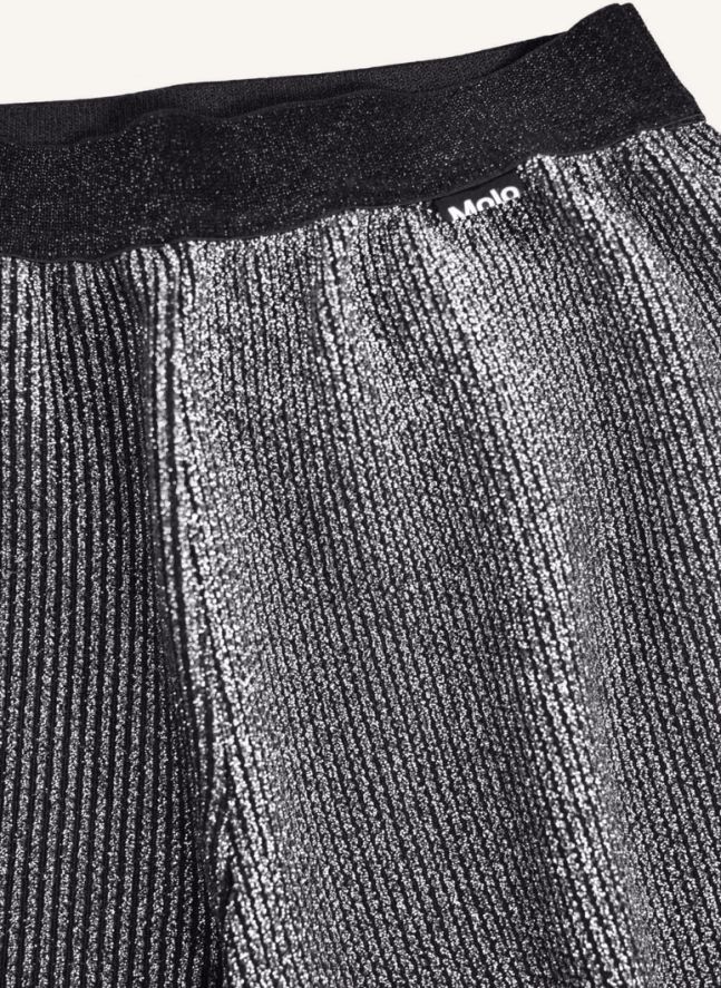 Pantalon Alenna Argenté | Noir