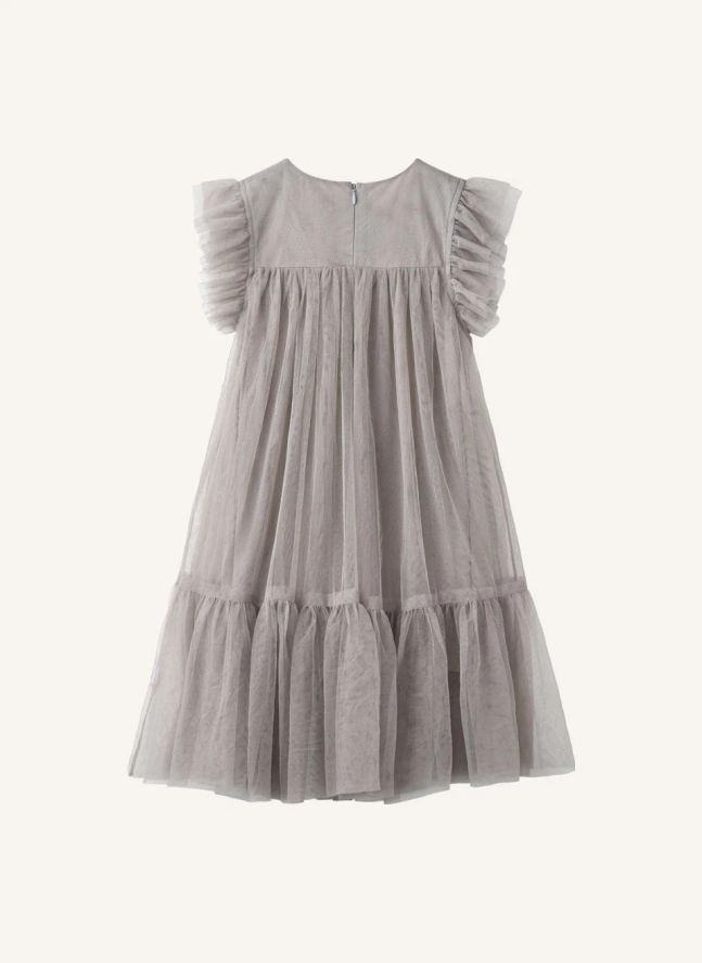 Cixi Tulle dress | Grey