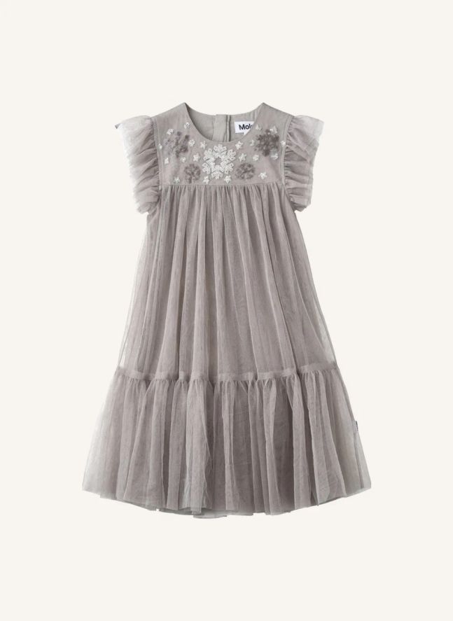 Robe Cixi Tulle | Gris