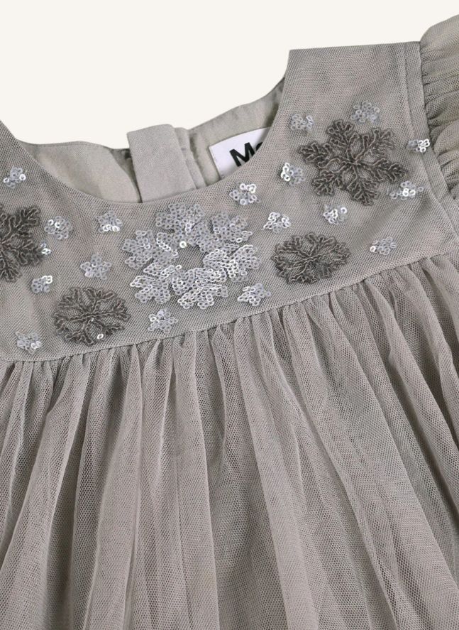 Cixi Tulle dress | Grey