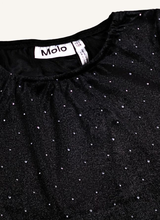 T-shirt Pailleté Rikki | Noir