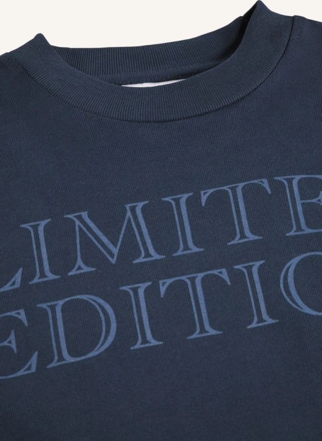 T-shirt Renton Limited Edition Coton Bio | Bleu marine