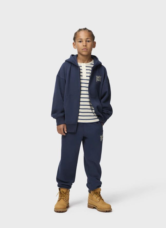 Sweat Zippé Marley | Bleu nuit
