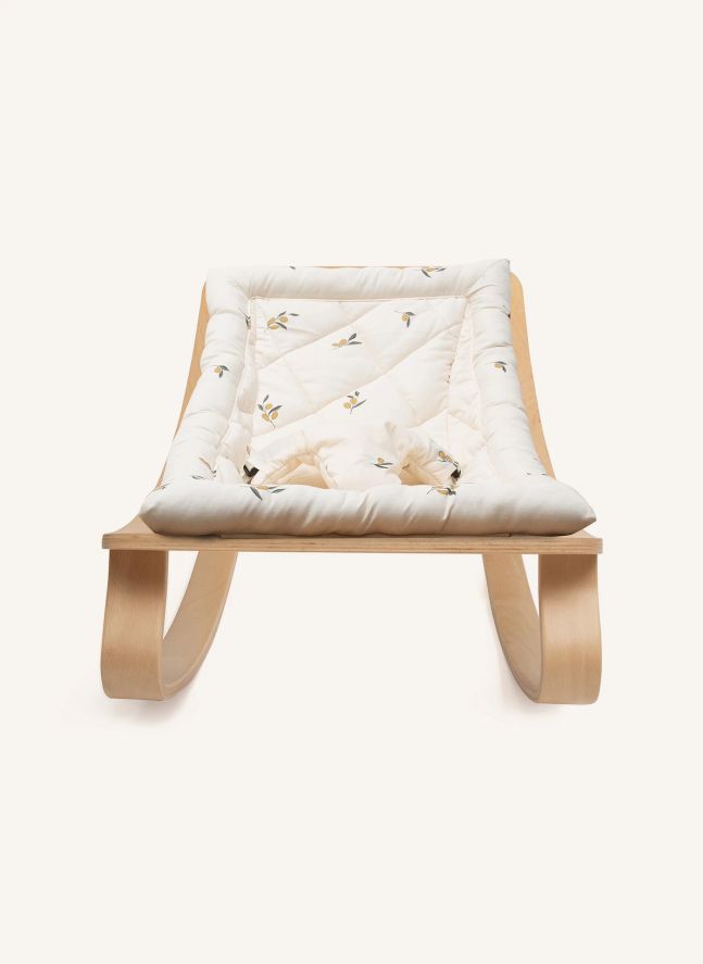 Levo beech armchair - Organic Zoo x Charlie Crane | Cream