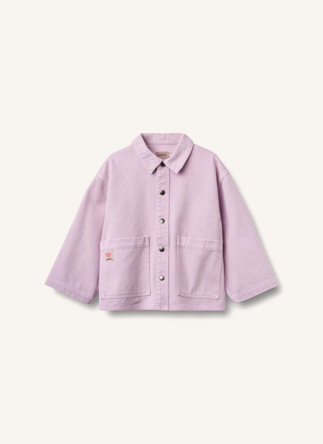 Camisa Cole de algodón orgánico | Lila