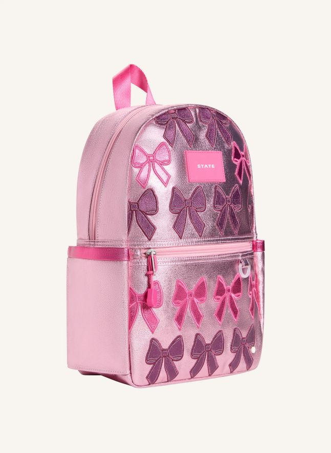 Sac à Dos Mini Kane Irisé Noeuds | Rose
