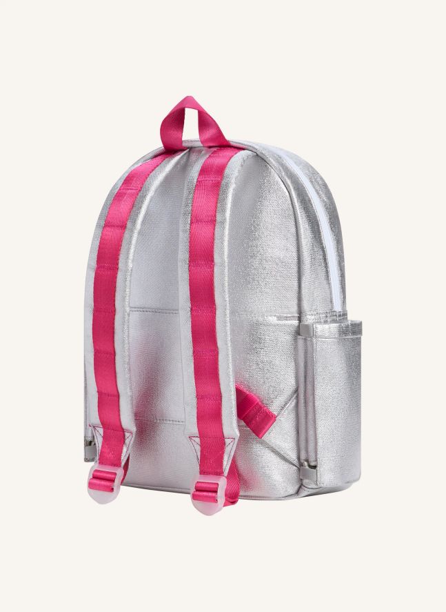 Sac à Dos Mini Kane Irisé Cœurs | Gris