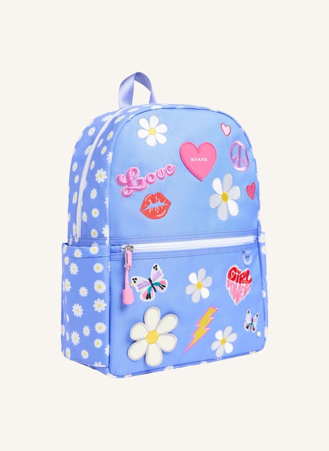 Sac à Dos Kane Fleuri | Bleu Clair