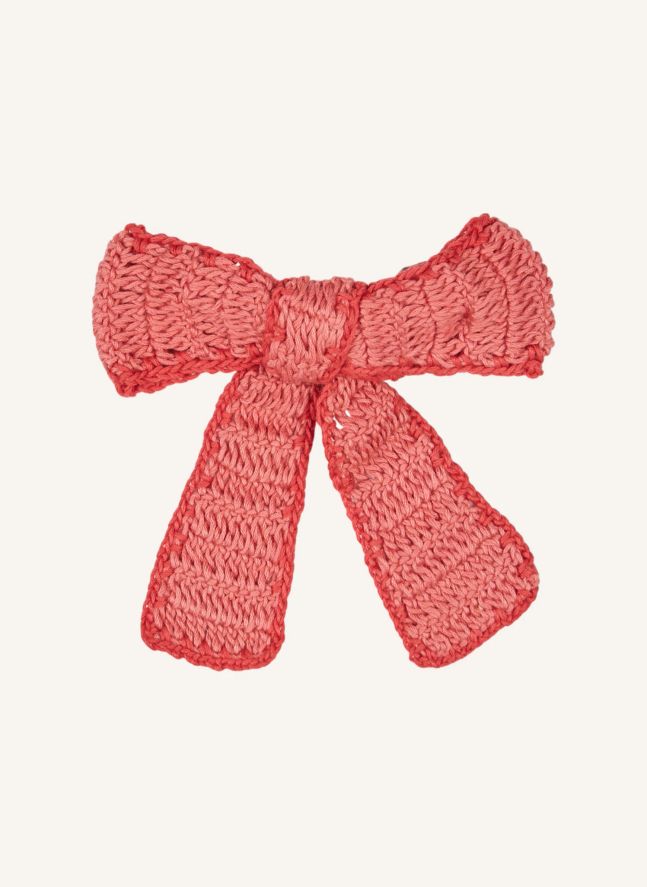 Barrette Nœud | Rose