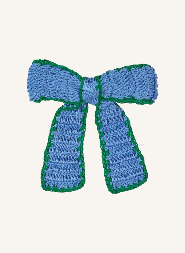 Barrette Nœud | Bleu