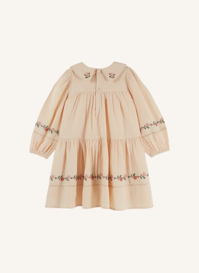 Robe Point de Croix | Beige