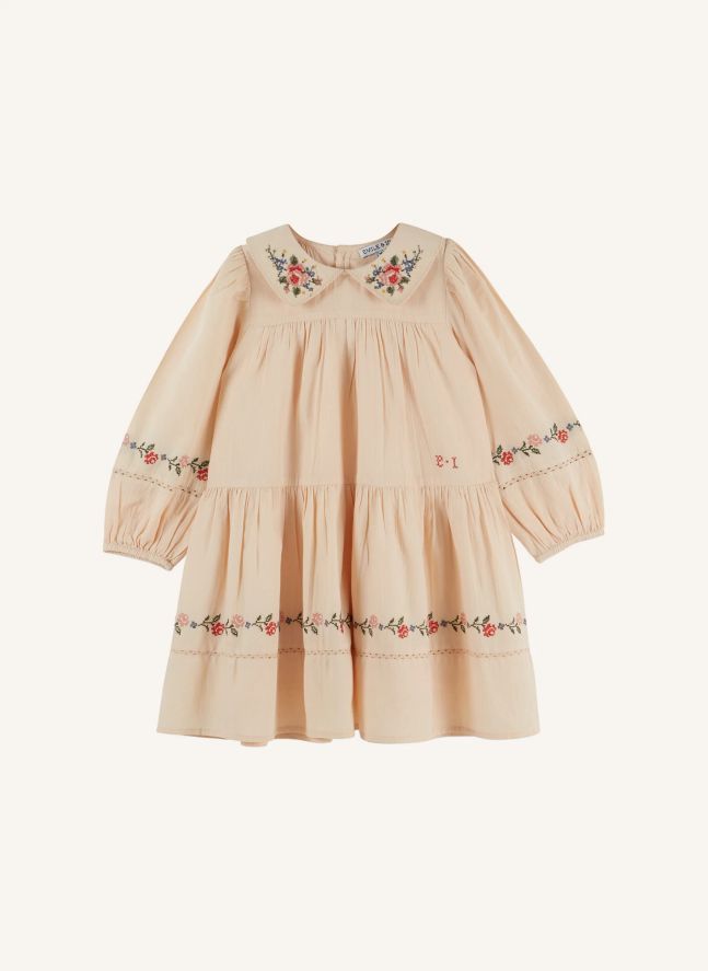 Robe Point de Croix | Beige