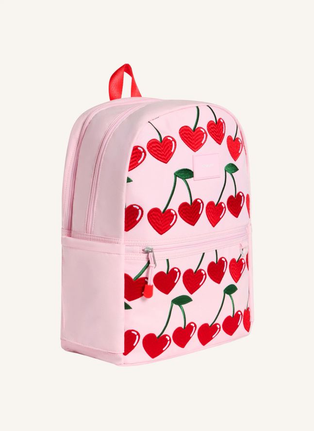 Sac à Dos Double Poches Kane Cerises | Rose
