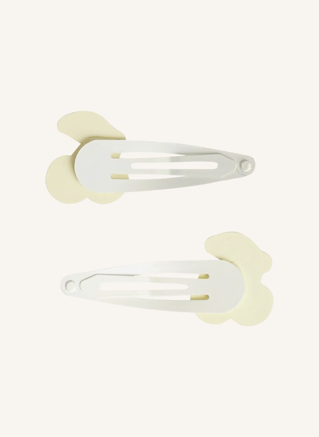 Lot de 2 Barrettes Marina Cerises | Ivoire
